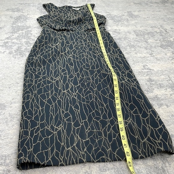 Jonathan Simkhai Black Caviar Side Cutout Midi Pencil Dress Cocktail Party Sz 0 - Picture 9 of 13